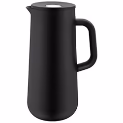 WMF Impulse 0690697390, Caraffa, 1 L, Nero, Vetro, Acciaio inox, Jan Christian Delfs, Impulse