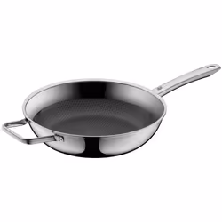 WMF Profi Resist 1756486411, Rotondo, Pentola multiuso, Nero, Acciaio inox, PermaDur, WMF Atelier, Profi Resist