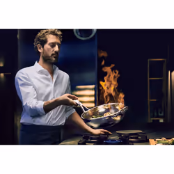 WMF Profi Resist 1756536411 Wok/padella per cottura al salto Rotondo - Vista aggiuntiva 4