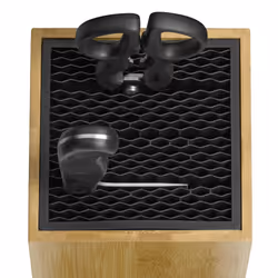 WMF FlexTec bamboe 1893854500 Ceppo portacoltelli con inserto in setole di nylon Bamboo, Acciaio inox Legno - Vista aggiuntiva 4