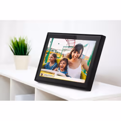 Braun Photo Technik DigiFrame 1019 WiFi cornice per foto digitali Nero 10.1" Touch screen Wi-Fi