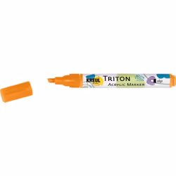 KREUL 17862, 1 pz, Arancione, Punta smussata, Arancione, Fluorescent Orange, Rotondo