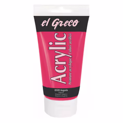 KREUL el Greco Acrylic, 150 ml, Rosso, Tubo, Resistente all'acqua