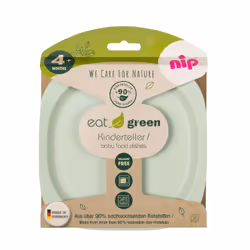 nip 38665-51, Piatto per bambini, Beige, Verde, Bambino/Bambina, 0,4 anno/i, Germania