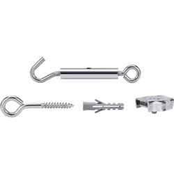 Paulmann 17803, Kit di montaggio, Cromo, Metallo, Soffitto/muro, 14 pz