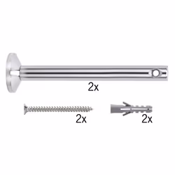 Paulmann 178.24, Cromo, Metallo, 1,6 cm, 165 mm, 6 pz