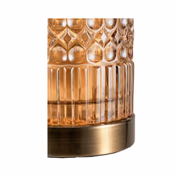 Pauleen Crystal Elegance lampada da tavolo E27 Ambra, Ottone - Vista aggiuntiva 4