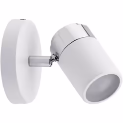 Paulmann 667.10, Faretto d'illuminazione da superficie, GU10, 1 lampadina(e), 230 V, Cromo, Bianco