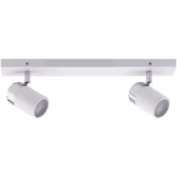 Paulmann Zyli, Faretto per illuminazione ferroviaria, GU10, 2 lampadina(e), 230 V, Cromo, Bianco