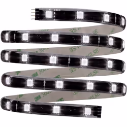 Paulmann 703.19, Striscia led universale, Luce d'atmosfera, Interno, Nastro adesivo, Nero, Plastica