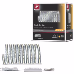 Paulmann 70588, Striscia led universale, Interno, Nastro adesivo, Argento, Metallo, II