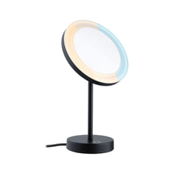 Paulmann Masua specchietto per trucco Viti Rotondo Nero