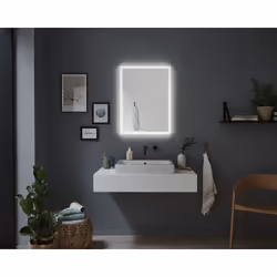 Paulmann HomeSpa Mirra specchio da parete Rettangolare Bianco - Vista aggiuntiva 2