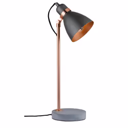 Paulmann 79624 lampada da tavolo E27 Rame, Grigio - Vista aggiuntiva 4