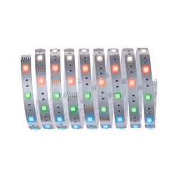 Paulmann MaxLED 250, Striscia led universale, Luce d'atmosfera, Interno, Argento, Plastica, IP20