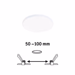 Paulmann Veluna VariFit Edge illuminazione da soffitto LED 7,5 W F - Vista aggiuntiva 4