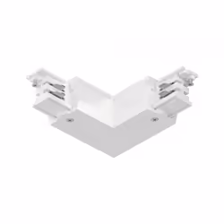 Paulmann 91372, Connettore per pista, Soffitto, Bianco, Metallo, Plastica, 3680 W, 101 mm