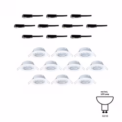 Paulmann Base Basic Set Swivelling Faretto da incasso GU10 10 W - Vista aggiuntiva 4