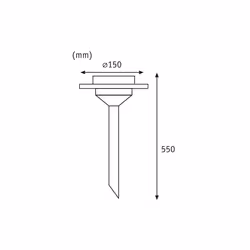Paulmann 937.64 Illuminazione a terra per esterni Lampadina/e non sostituibile/i LED - Vista aggiuntiva 4
