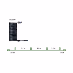 Paulmann 939.30 Nero 10 m - Vista aggiuntiva 6