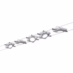 Paulmann 94108, 5 lampadina(e), 2700 K, 1000 lm, Cromo