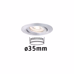 Paulmann 942.96 Faretto da incasso Lampadina/e non sostituibile/i LED