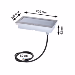 Paulmann 94337 illuminazione da esterno Illuminazione da parete da esterno Lampadina/e non sostituibile/i LED F - Vista aggiuntiva 5