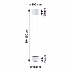 Paulmann 94971 lampada a sospensione Supporto flessibile Lampadina/e non sostituibile/i LED - Vista aggiuntiva 4