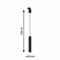 Paulmann Artemons Faretto per illuminazione ferroviaria GU10