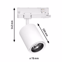 Paulmann Kratos Faretto per illuminazione ferroviaria LED D