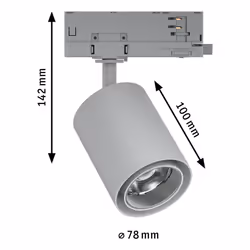 Paulmann 96564 faretto Faretto per illuminazione ferroviaria Lampadina/e non sostituibile/i LED 10 W D