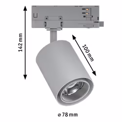 Paulmann 96576 faretto Faretto per illuminazione ferroviaria Lampadina/e non sostituibile/i LED 28 W D