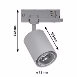 Paulmann Kratos Faretto per illuminazione ferroviaria LED 28 W D