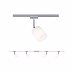 Paulmann 968.98, Faretto per illuminazione ferroviaria, G9, Cromo, Bianco