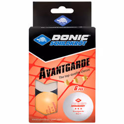 Donic Schildkröt 608533, Pallina da ping-pong, Torneo e giocatore di club di tennis, Arancione, Bianco, Adulto, Qualsiasi tip ...