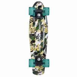 Schildkröt Funsports Free Spirit, Tavola Penny (skateboard), Multicolore, Polipropilene (PP), Fantasia, 100 kg, Bambino/Bambi ...