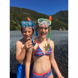 Schildkröt Funsports 940011 maschera per immersioni Blu, Arancione, Trasparente Bambino - Vista aggiuntiva 7