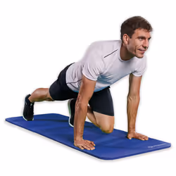 Schildkröt Fitness 960163 tappetino da yoga Gomma Blu