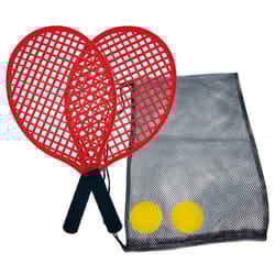 Schildkröt Funsports 970130 racchetta da tennis da spiaggia Plastica Nero, Rosso 2 pz