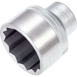 Inserto chiave a bussola 1100Z-60 ∙ Attacco quadro, cavo, 1 pollice (25 mm) ∙ Profilo a doppio esagono esterno ∙ ac 60 mm