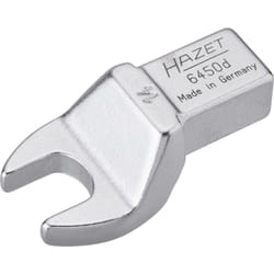 Chiave a forchetta ad innesto 6450D-14 ∙ Attacco quadro ad innesto 14 x 18 mm, massiccio ∙ Profilo esagonale esterno ∙ ac 14 mm