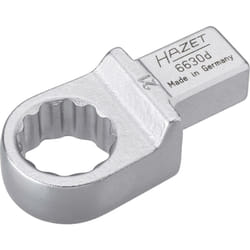Chiave ad anello ad innesto 6630D-21 ∙ Attacco quadro ad innesto 14 x 18 mm, massiccio ∙ Profilo trazione con doppio esagono esterno ∙ ac 21 mm