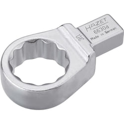 Chiave ad anello ad innesto 6630D-30 ∙ Attacco quadro ad innesto 14 x 18 mm, massiccio ∙ Profilo trazione con doppio esagono esterno ∙ ac 30 mm