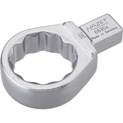 Chiave ad anello ad innesto 6630D-36 ∙ Attacco quadro ad innesto 14 x 18 mm, massiccio ∙ Profilo trazione con doppio esagono esterno ∙ ac 36 mm