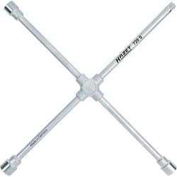 Hazet - Chiavi a croce 720S ∙ Profilo esagonale esterno ∙ ac 24 x 27 x 32 x Attacco quadro esterno 20 = 3/4 di pollice mm ∙ 15/16 x 1,1/16 x 1,1/4 x