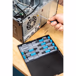 HAZET Elektronik-Schraubendreher-Satz 805/7, 7-teilig Set Offset screwdriver - Vista aggiuntiva 6