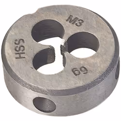 Filiere per filettatura esterna Peso netto (kg): 0.02 kg Spina di rete Kein Stecker Filettatura M 3 x 0,5 Dimensioni dell'imb ...
