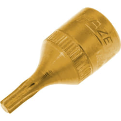 Inserto chiave a bussola giravite 8502-T15 ∙ Attacco quadro, cavo, 1/4 di pollice (6,3 mm) ∙ Profilo interno torx® ∙ ac T15
