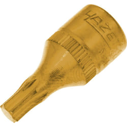 Inserto chiave a bussola giravite 8502-T27 ∙ Attacco quadro, cavo, 1/4 di pollice (6,3 mm) ∙ Profilo interno TORX® ∙ AC T27