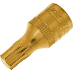 Inserto chiave a bussola giravite 8502-T40 ∙ Attacco quadro, cavo, 1/4 di pollice (6,3 mm) ∙ Profilo interno torx® ∙ ac T40